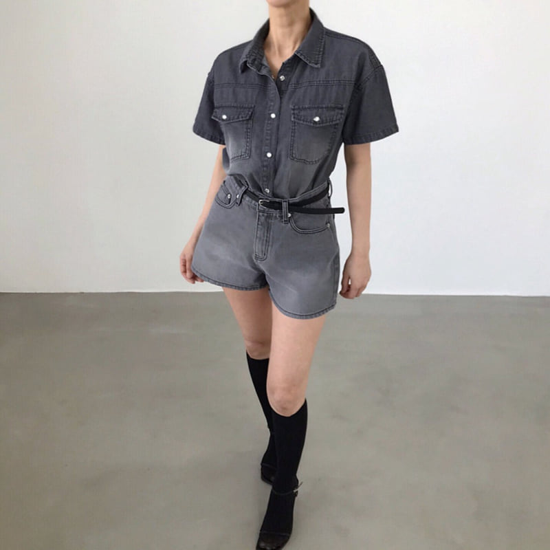 Twomoon - Korean Women Fashion - #thelittlethings - Dia Short Sleeve Shirt