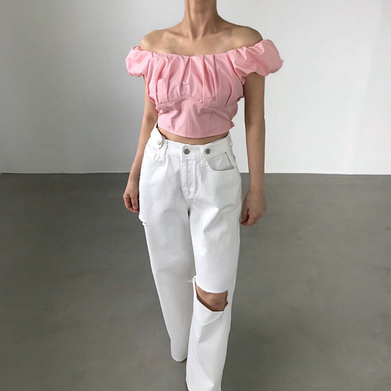 Twomoon - Korean Women Fashion - #thelittlethings - Dellen Puff Top - 12