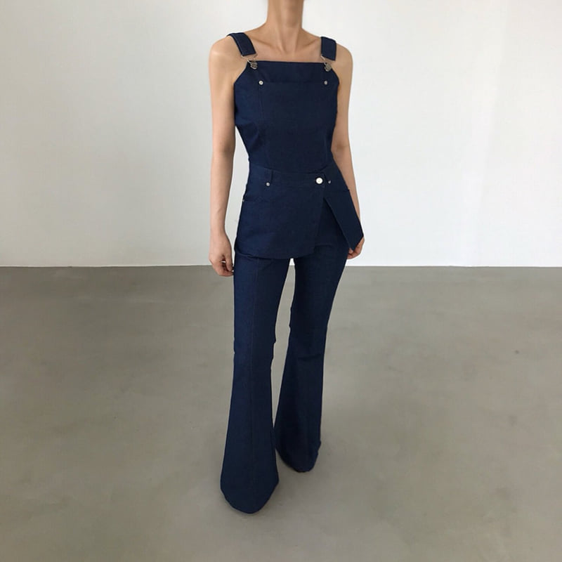 Twomoon - Korean Women Fashion - #thelittlethings - Doren Overall Jumpsuit - 5