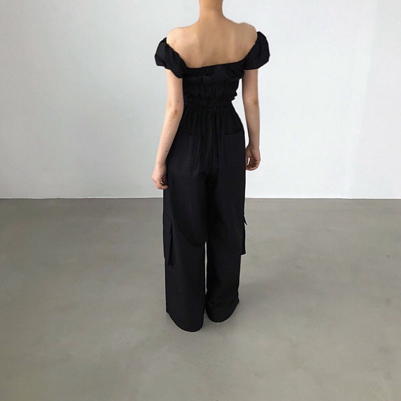 Twomoon - Korean Women Fashion - #vintageinspired - Dellen Puff Top - 5