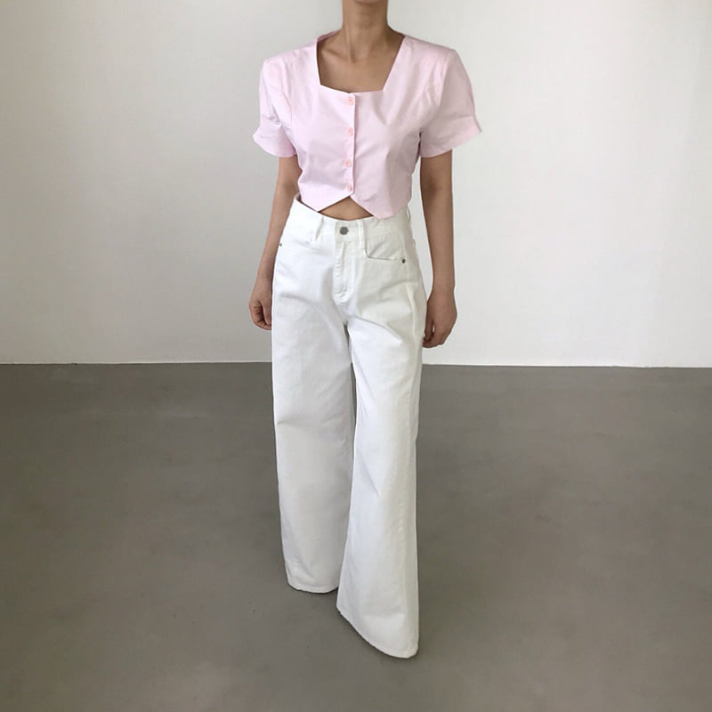 Twomoon - Korean Women Fashion - #vintageinspired - Press Belted Shirt