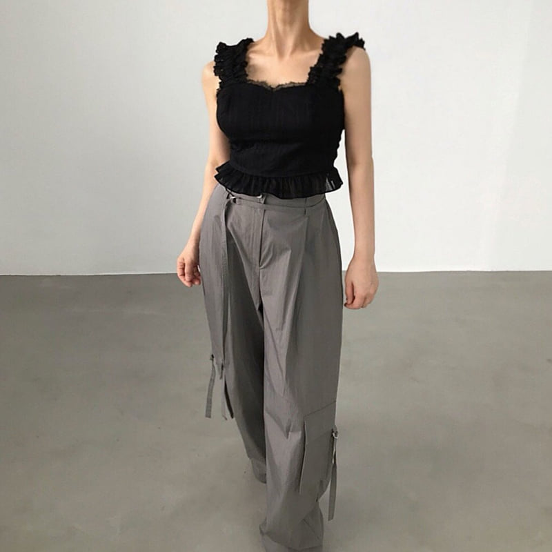 Twomoon - Korean Women Fashion - #vintagekidsstyle - Lua Lace Top - 7