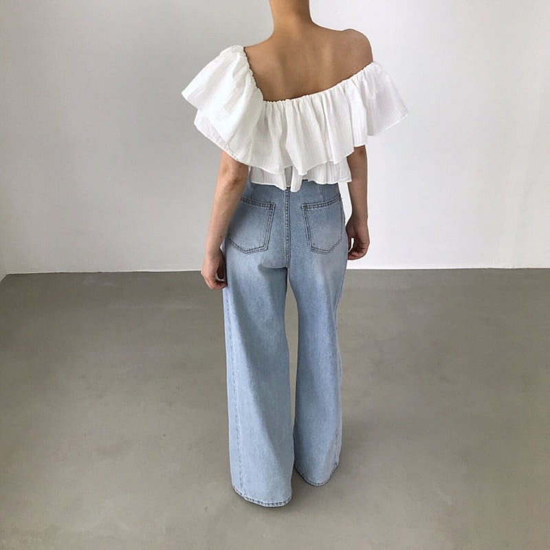 Twomoon - Korean Women Fashion - #womensfashion - Blony Ruffle Top - 10