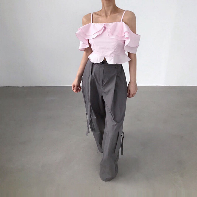 Twomoon - Korean Women Fashion - #womensfashion - Delice Hall Blouse