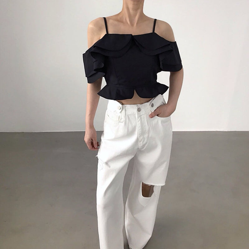 Twomoon - Korean Women Fashion - #womensfashion - Delice Hall Blouse - 11