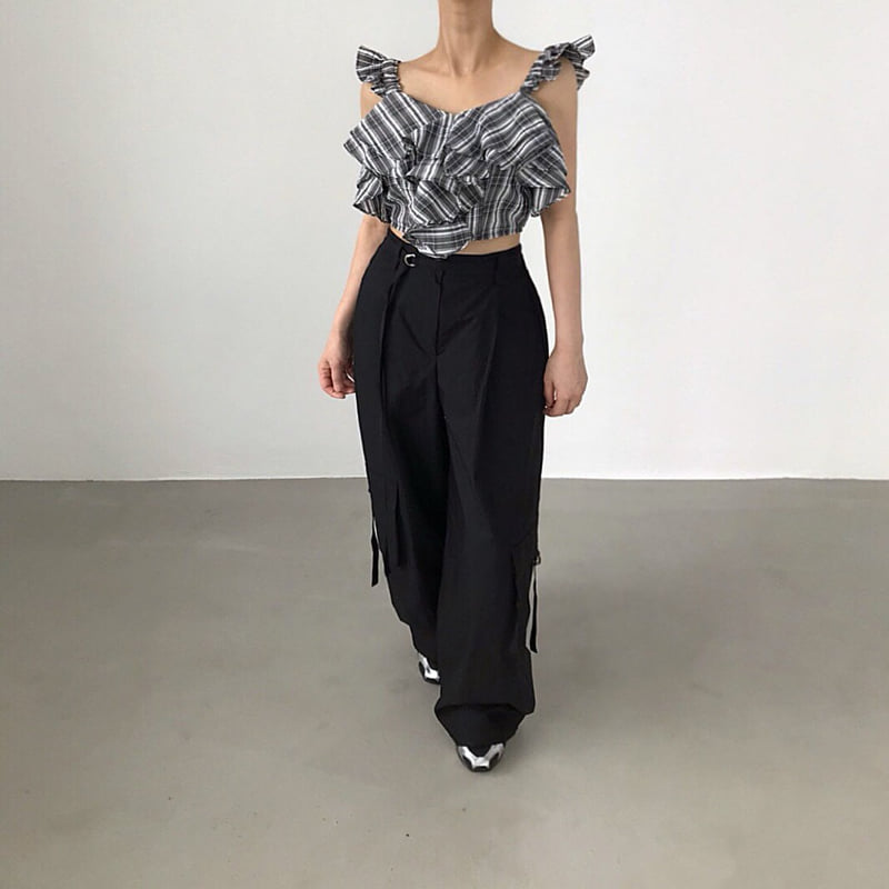 Twomoon - Korean Women Fashion - #womensfashion - Rose Frill Top - 8