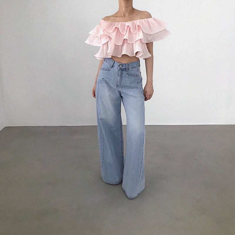 Twomoon - Korean Women Fashion - #womensfashion - Brielle Wire Top - 2
