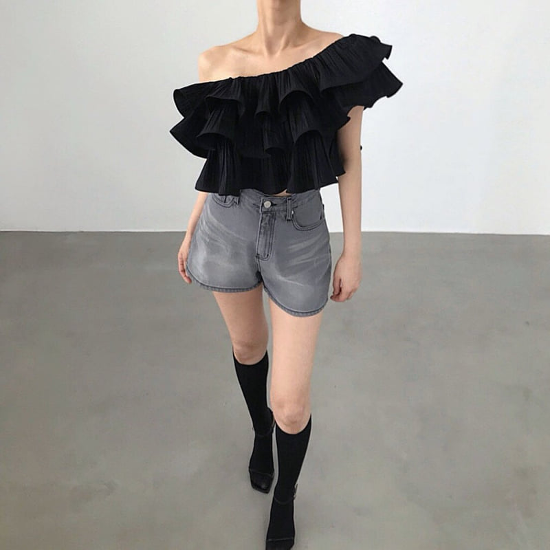 Twomoon - Korean Women Fashion - #womensfashion - Brielle Wire Top - 6