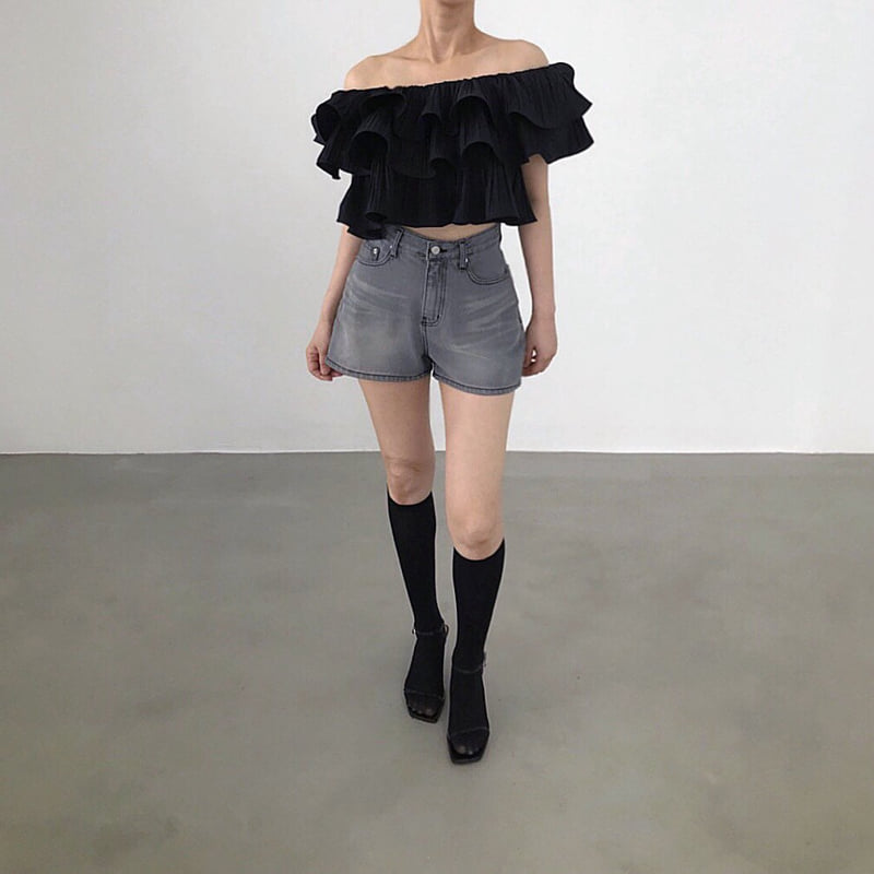 Twomoon - Korean Women Fashion - #womensfashion - Brielle Wire Top - 8