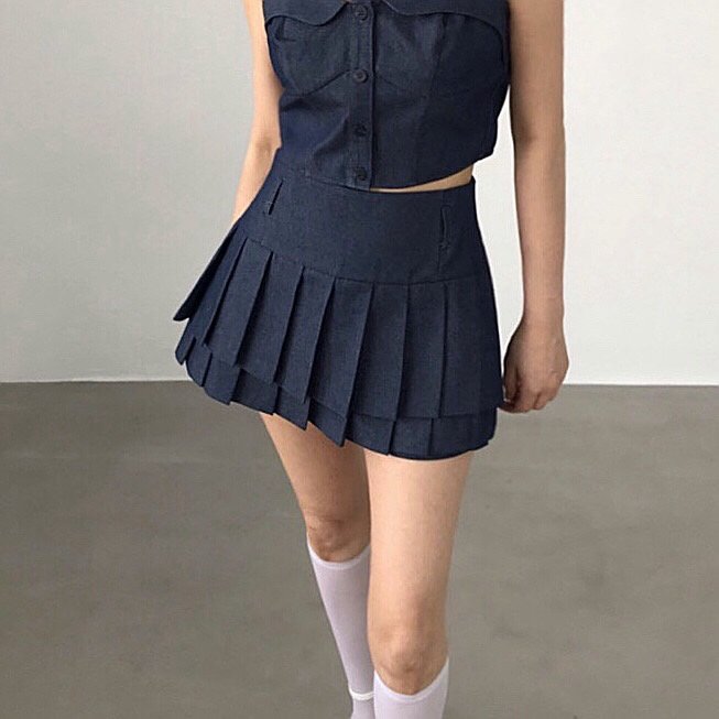 Twomoon - Korean Women Fashion - #womensfashion - Osla Skirted Shorts - 8