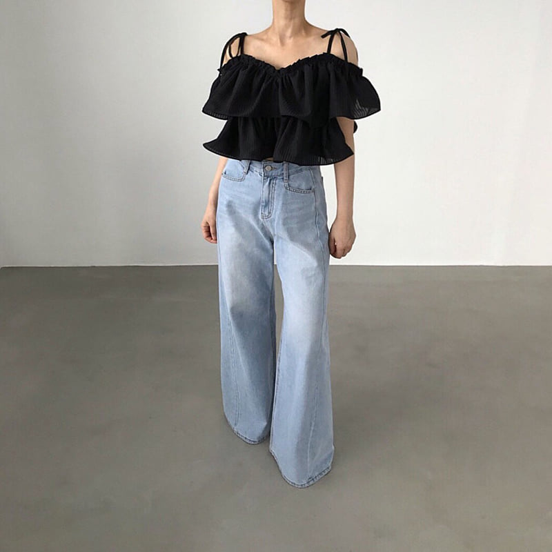 Twomoon - Korean Women Fashion - #womensfashion - Merci Ruffle Blouse