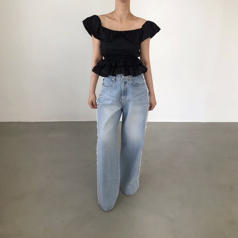 Twomoon - Korean Women Fashion - #womensfashion - Angela Ruffle Blouse - 10