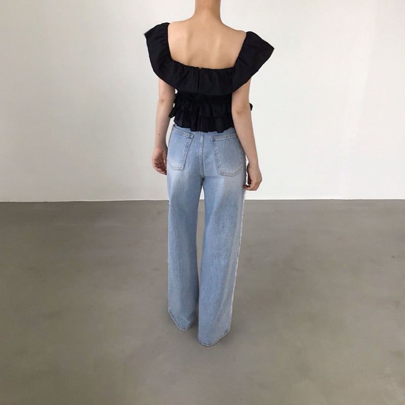 Twomoon - Korean Women Fashion - #womensfashion - Angela Ruffle Blouse - 12