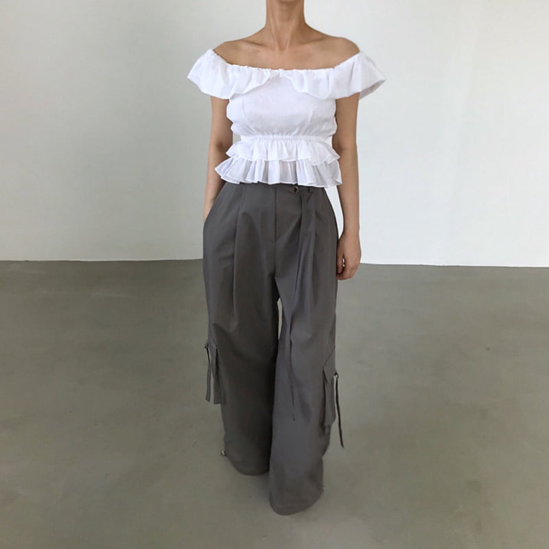 Twomoon - Korean Women Fashion - #womensfashion - Angela Ruffle Blouse - 8