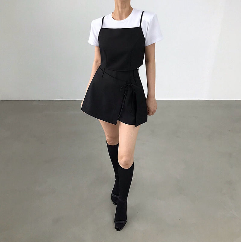 Twomoon - Korean Women Fashion - #womensfashion - Soul Skirted Shorts - 5