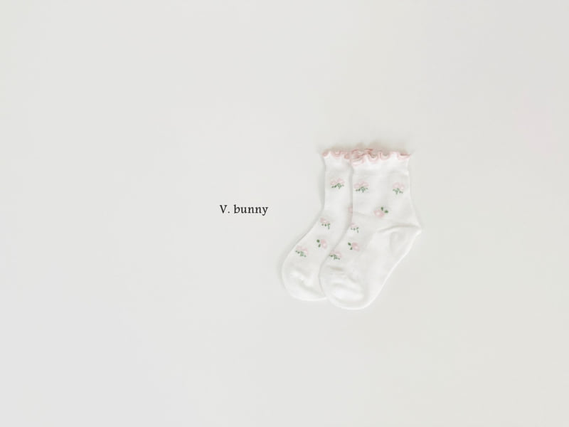 V Bunny - Korean Children Fashion - #designkidswear - Love You Socks Set - 7