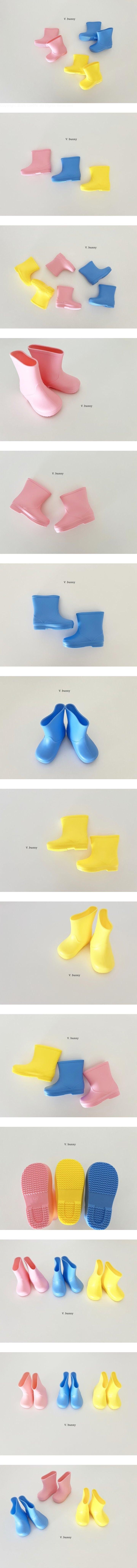 V Bunny - Korean Children Fashion - #fashionkids - Jelly Rain Boots