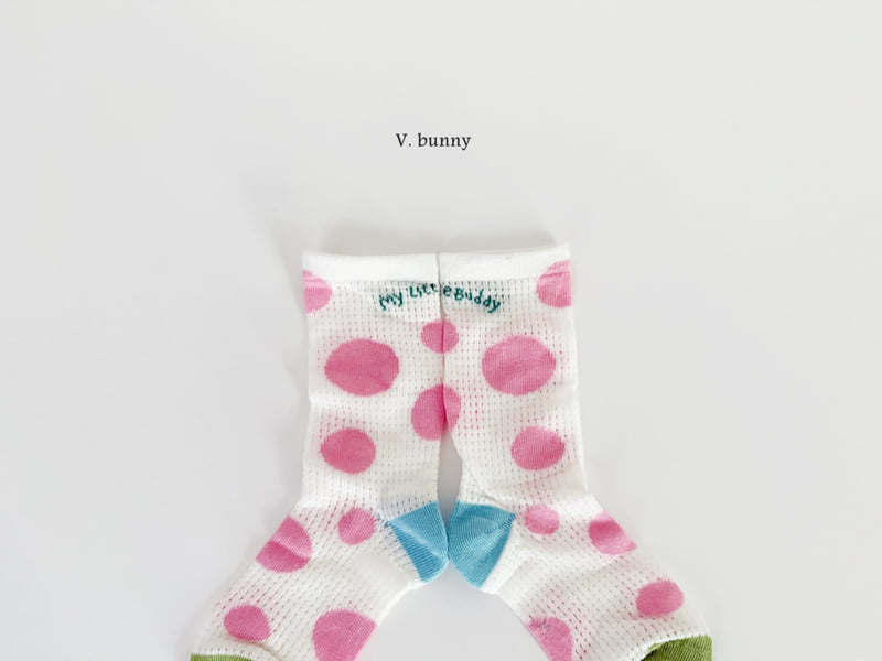 V Bunny - Korean Children Fashion - #stylishchildhood - Bubble Socks Set - 6