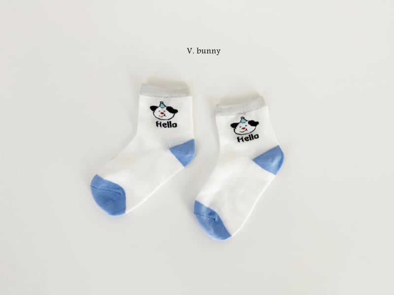 V Bunny - Korean Children Fashion - #todddlerfashion - Hello Hello Socks Set - 5