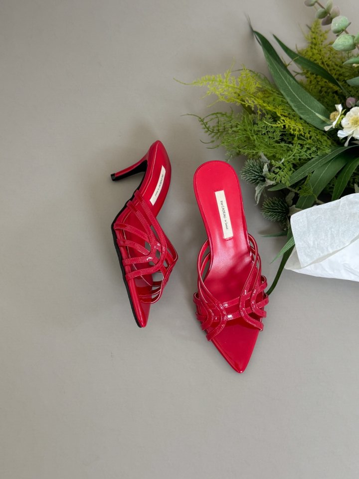 Vade - Korean Women Fashion - #momslook - Best Stiletto Mule Sandals - 7