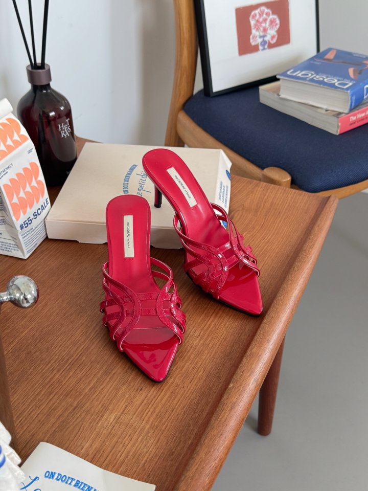 Vade - Korean Women Fashion - #momslook - Best Stiletto Mule Sandals - 8