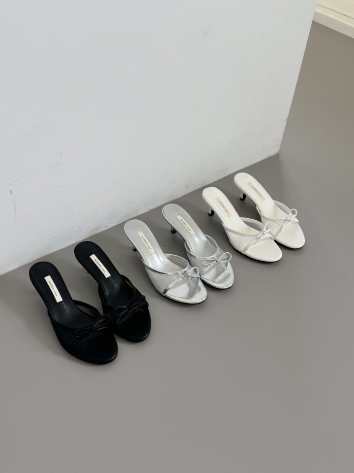 Vade - Korean Women Fashion - #momslook - Mesh Mule Sandals   - 3