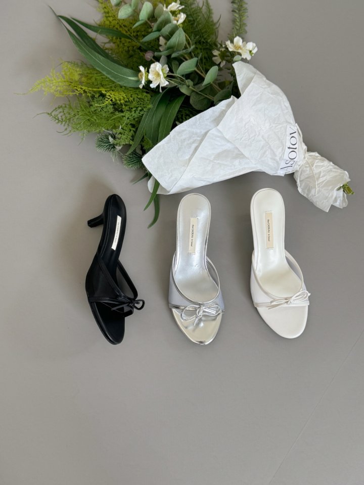 Vade - Korean Women Fashion - #momslook - Mesh Mule Sandals   - 6