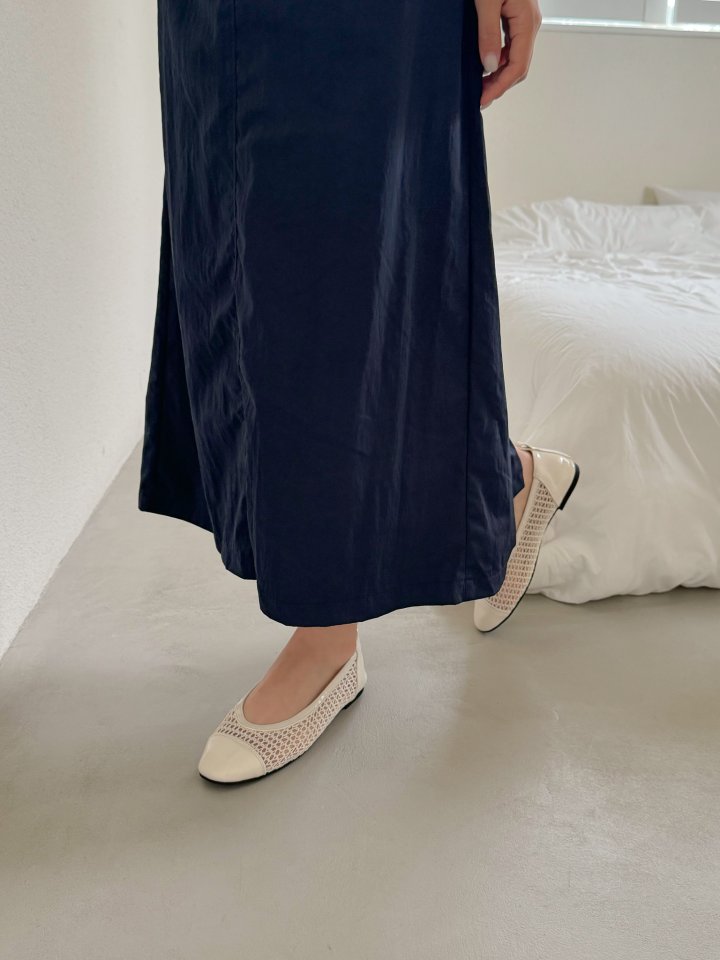 Vade - Korean Women Fashion - #momslook - Mesh Flat Shoes - 12
