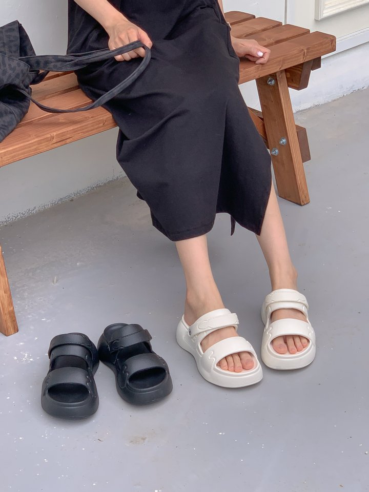 Vade - Korean Women Fashion - #momslook - Height-boosting EVA Slipper Sandals   - 6