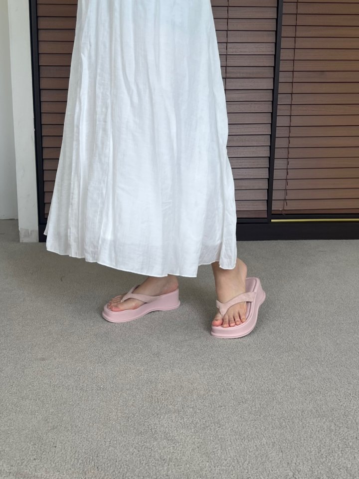 Vade - Korean Women Fashion - #momslook - Vivid Pastel Cotton Candy Platform Sandals   - 11