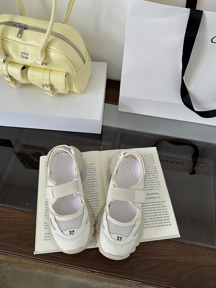 Vade - Korean Women Fashion - #momslook - Mary Jane Style Sneakers   - 5