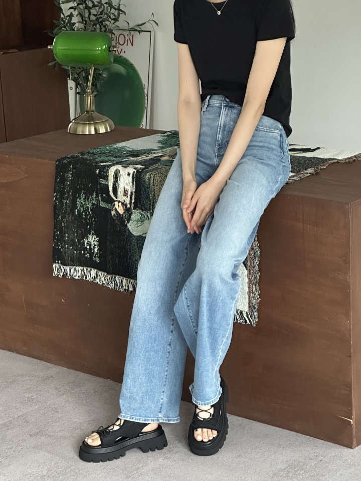 Vade - Korean Women Fashion - #momslook - Slim Platform Slipper Sandals - 5