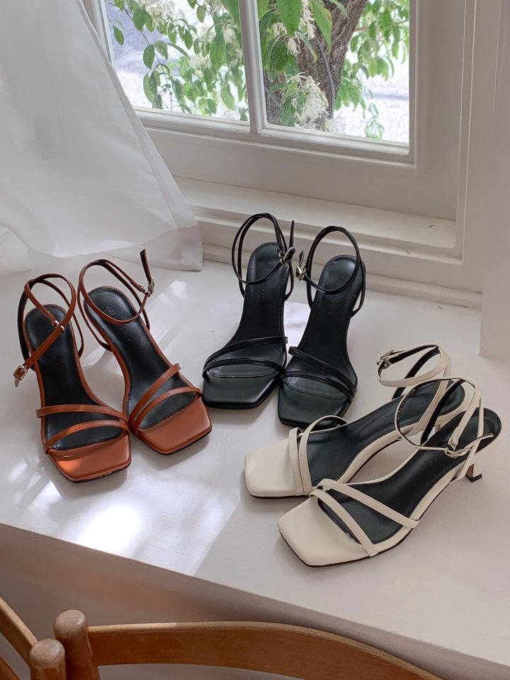 Vade - Korean Women Fashion - #pursuepretty - Square Sandals   - 10