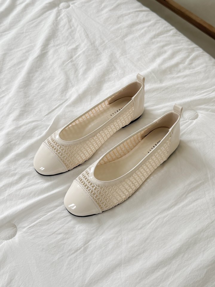 Vade - Korean Women Fashion - #shopsmall - Mesh Flat Shoes - 7