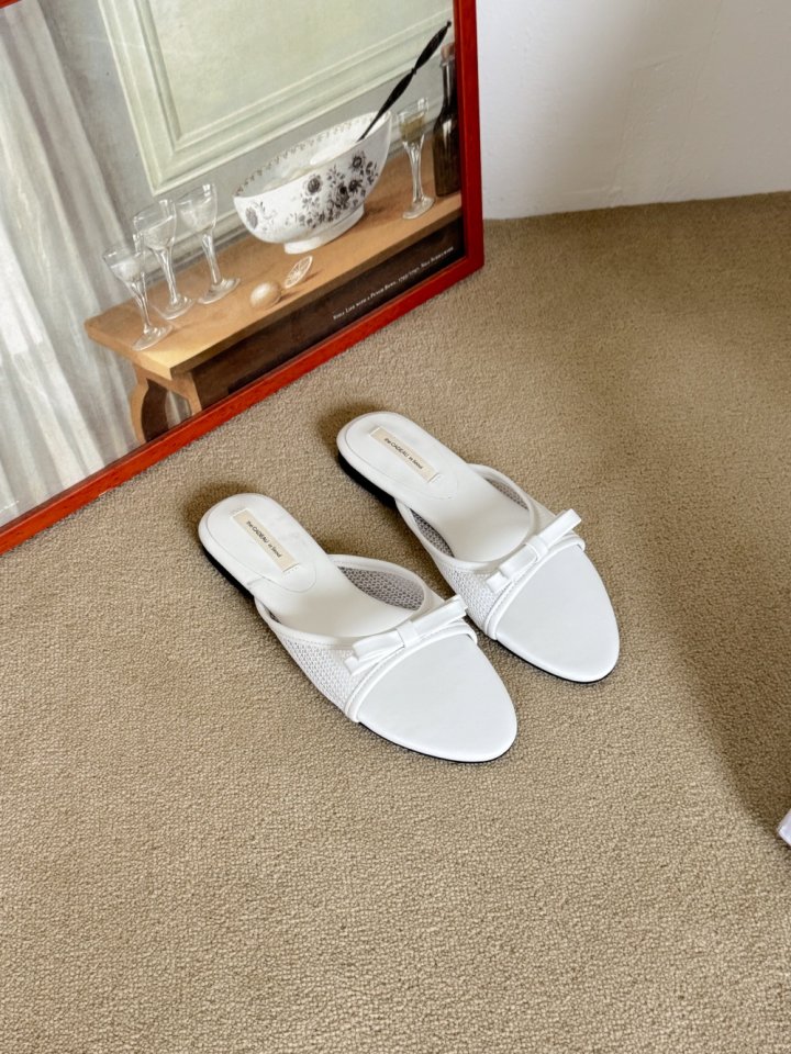 Vade - Korean Women Fashion - #vintagekidsstyle - Stiletto Mesh Open Sandals - 12