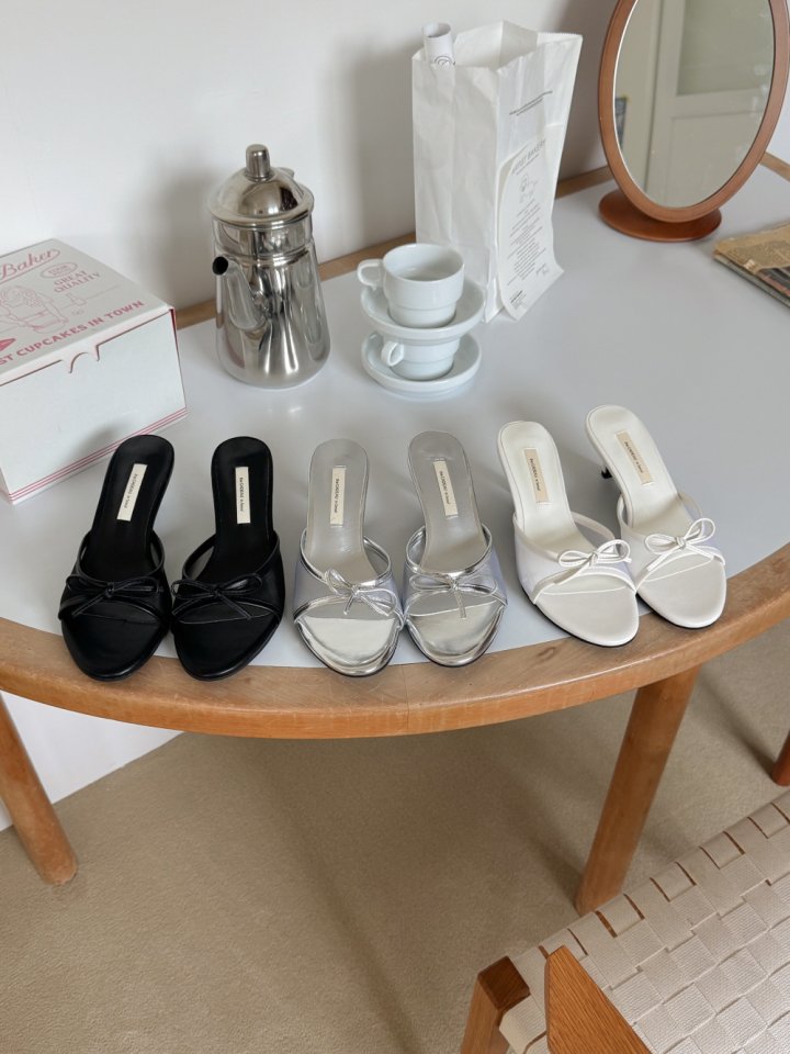 Vade - Korean Women Fashion - #womensfashion - Mesh Mule Sandals   - 2