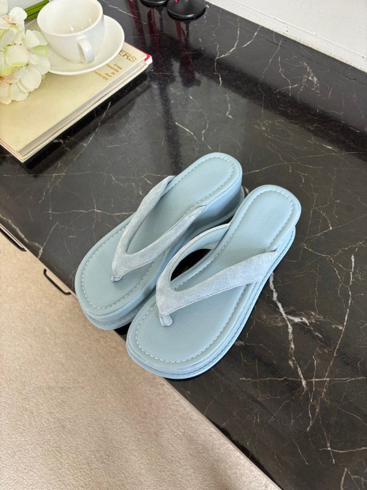Vade - Korean Women Fashion - #womensfashion - Vivid Pastel Cotton Candy Platform Sandals   - 8