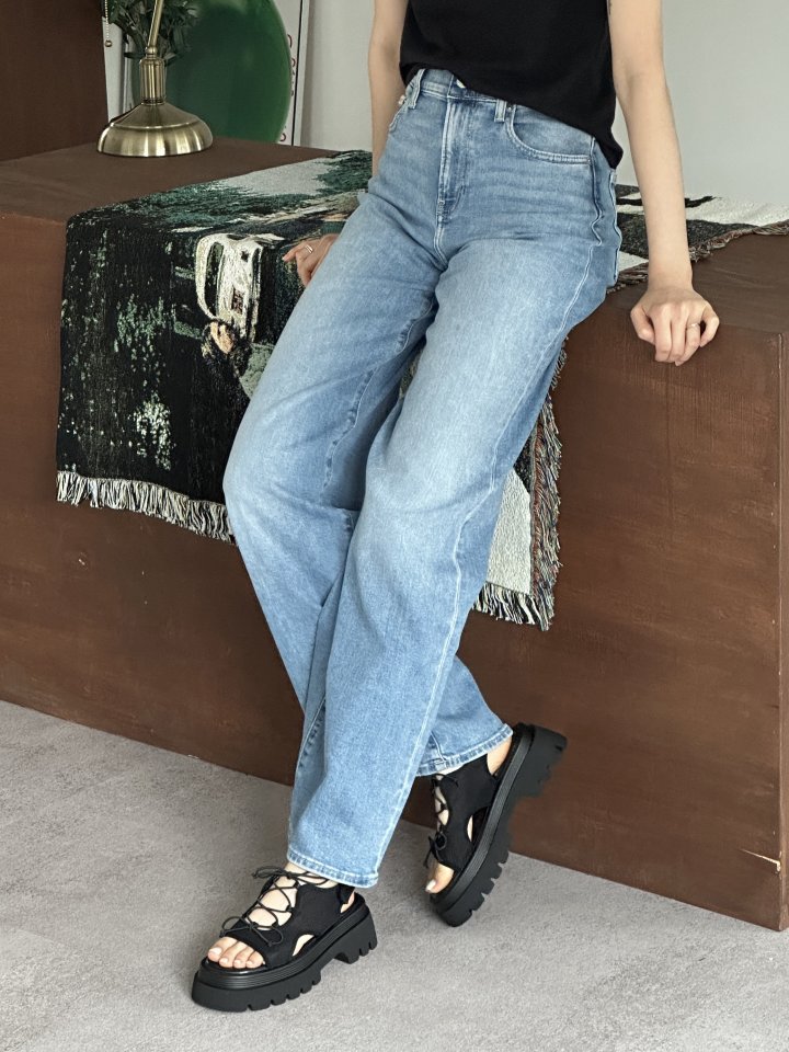 Vade - Korean Women Fashion - #momslook - Slim Platform Slipper Sandals - 4