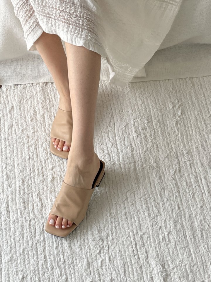 Vade - Korean Women Fashion - #womensfashion - Slim Summer Mule Heeled Sandals   - 5
