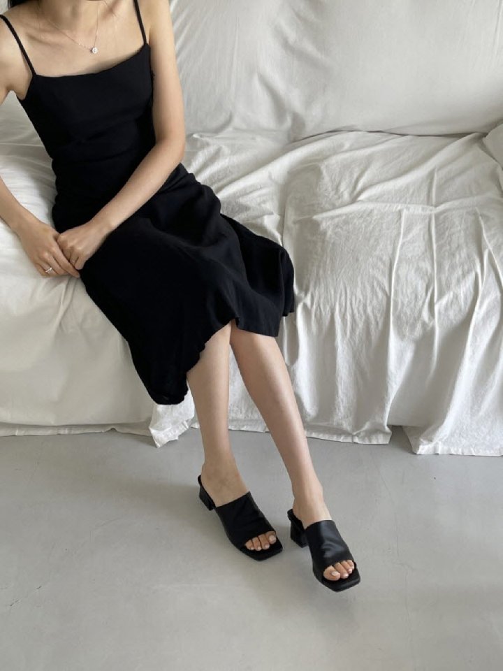 Vade - Korean Women Fashion - #womensfashion - Slim Summer Mule Heeled Sandals   - 9