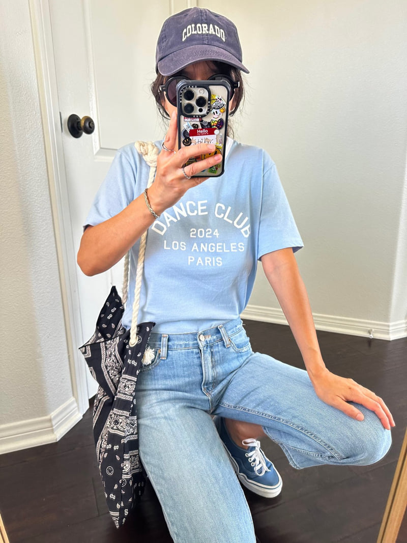 Via - Korean Women Fashion - #momslook - Dance Tee - 11