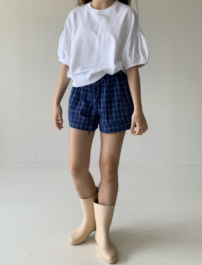 Via - Korean Women Fashion - #momslook - Puff Sleeve Sweatshirt - 10