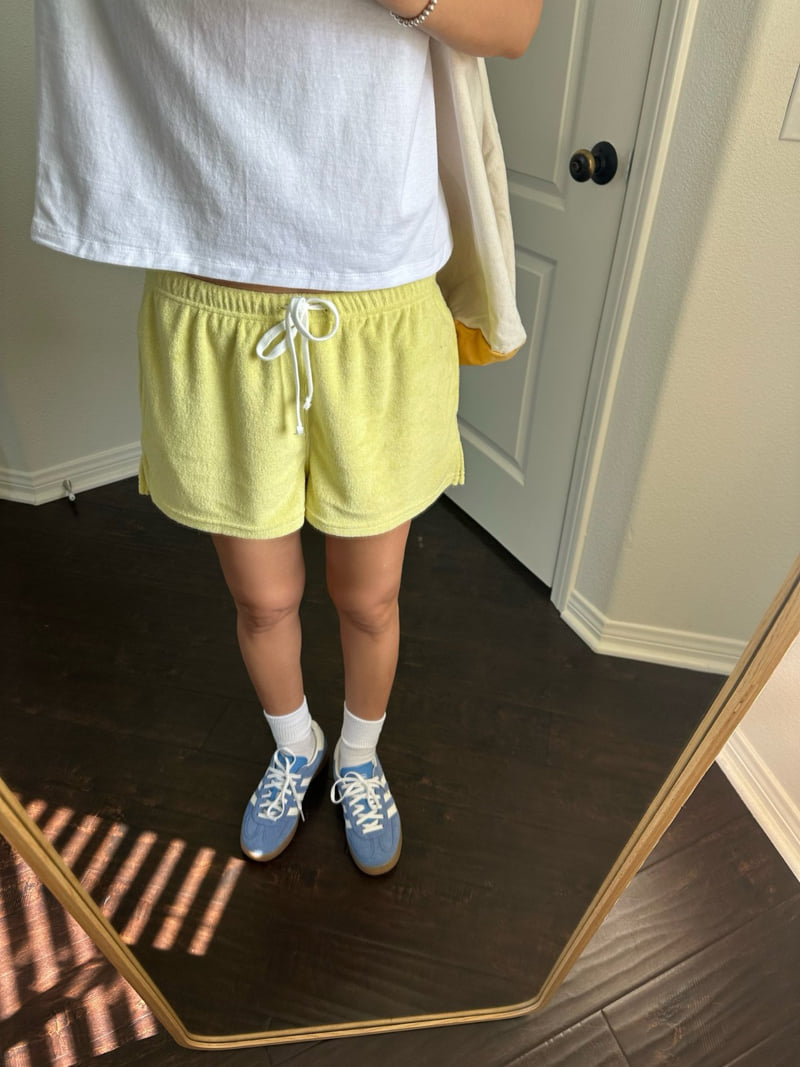 Via - Korean Women Fashion - #momslook - Terry Short Pants - 11