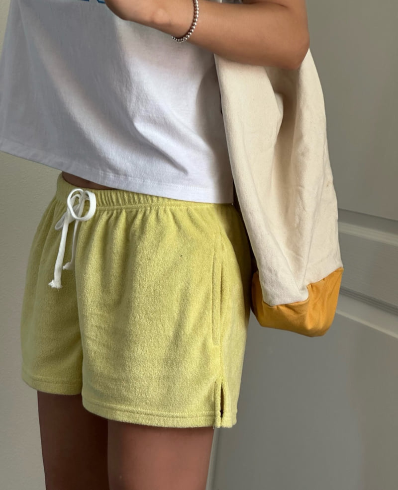 Via - Korean Women Fashion - #momslook - Terry Short Pants - 9