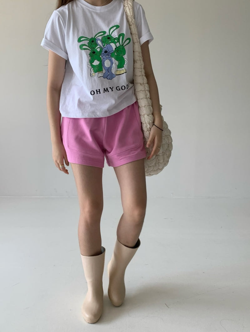 Via - Korean Women Fashion - #womensfashion - Bunny Tee - 4