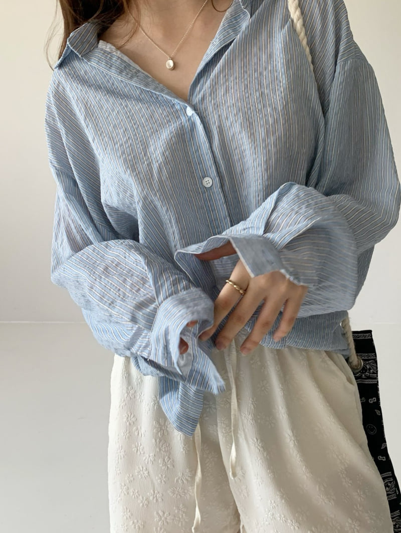 Via - Korean Women Fashion - #momslook - Ehe Shirt - 3