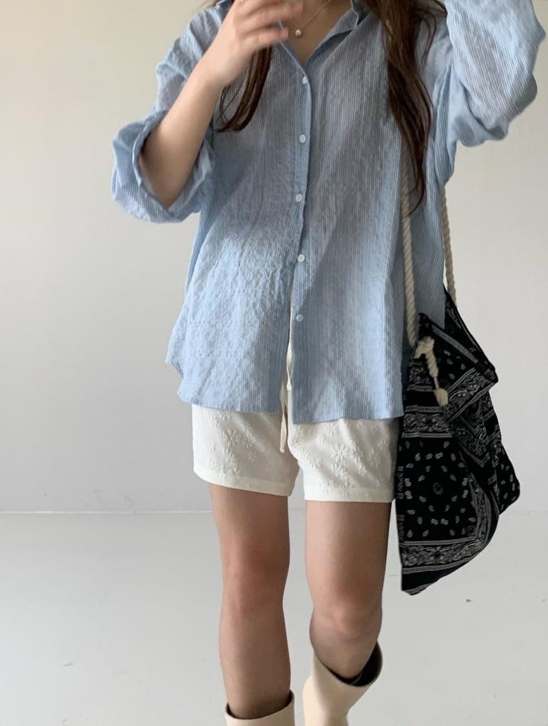 Via - Korean Women Fashion - #momslook - Ehe Shirt - 5