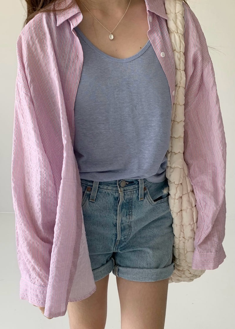 Via - Korean Women Fashion - #momslook - Ehe Shirt - 9