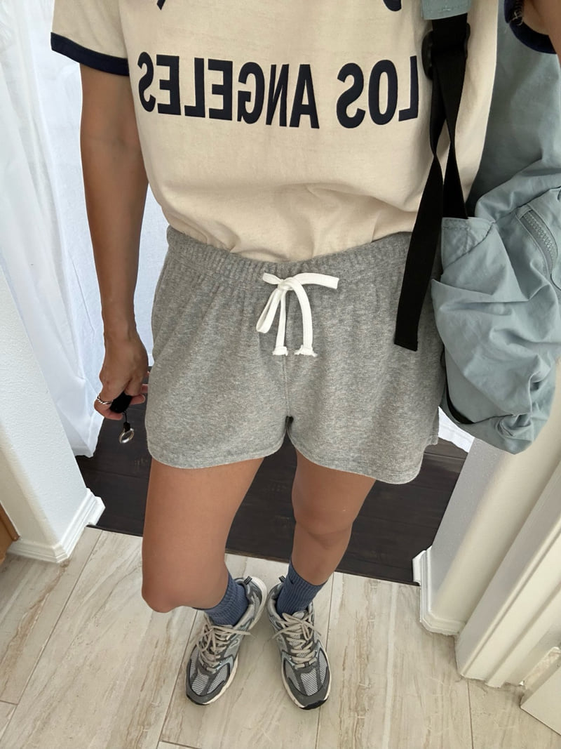 Via - Korean Women Fashion - #thatsdarling - Terry Short Pants