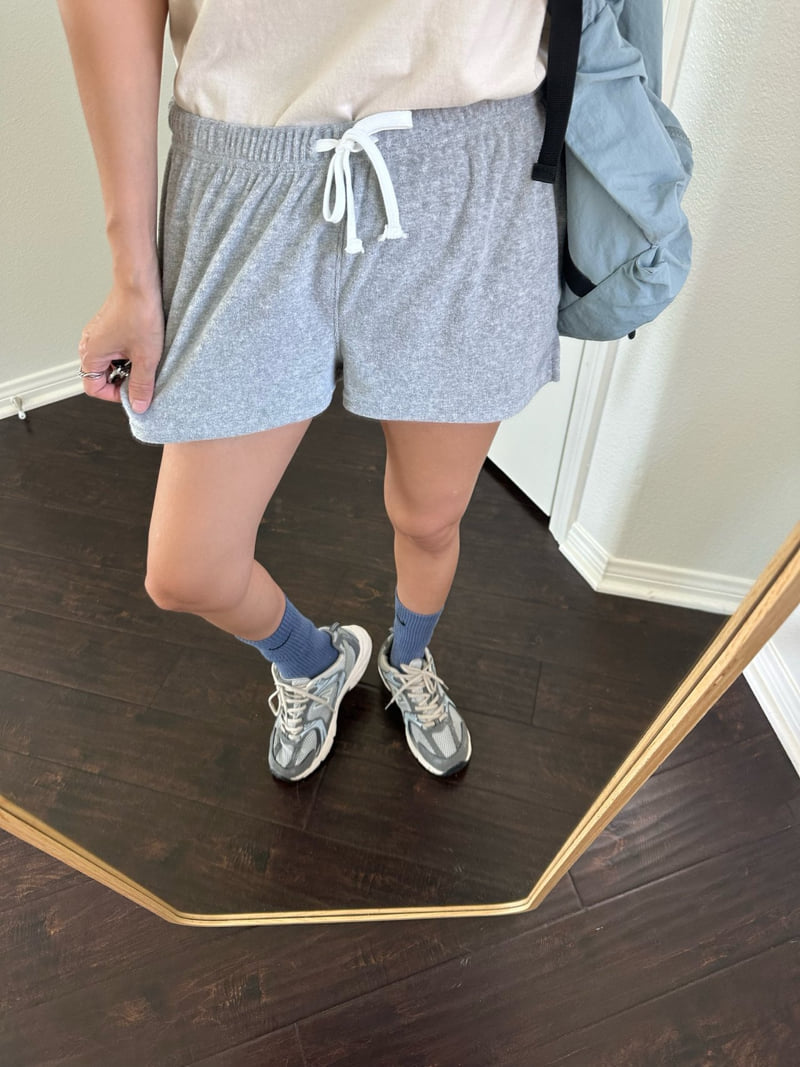 Via - Korean Women Fashion - #womensfashion - Terry Short Pants - 6